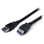 StarTech.com Rallonge d'extension USB 3.0 Noir - 1,8m