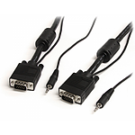 StarTech.com Câble vidéo VGA avec audio jack 3,5 mm - 2 m