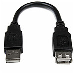 StarTech.com Rallonge d'extension USB 2.0 (A/A) - 15cm