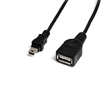StarTech.com Rallonge USB 2.0 A vers Mini B de 30 cm - F/M