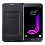 Coque et housse Samsung Flip Wallet Cover (noir) - Galaxy J7 2016 - Autre vue