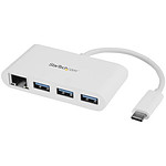 Hub USB Type-C - 3 ports avec Gigabit Ethernet