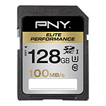 PNY Elite Performance SDXC 128 Go (100Mo/s)