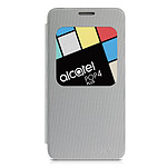 Coque et housse Alcatel Mobile Housse Aero Flipcase (argent) - Alcatel Pop 4 Plus - Autre vue