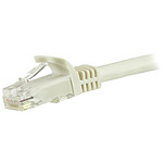 StarTech.com Câble Ethernet RJ45 Cat 6 UTP Blanc - Snagless 7 m