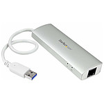 StarTech.com Hub USB 3.0 - 3 ports + 1 RJ 45