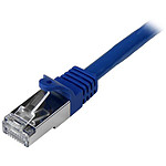 StarTech.com Cable reseau Cat6 Gigabit S/FTP de 5m - Bleu