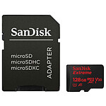 Sandisk Extreme micro SDXC 128 Go (90Mo/s) + adaptateur SD