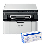 Imprimante multifonction Brother DCP-1610W + toner TN-1050 - Autre vue