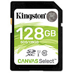 Kingston SDXC 128 Go Canvas Select (80 Mo/s)