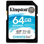 Kingston SDXC 64 Go Canvas Go! (90 Mo/s)