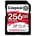 Kingston SDXC 256 Go Canvas React (100 Mo/s)