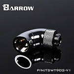 BARROW TSWT902-V1 - Embout rotatif à 90° 2-Way - Argent