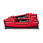 G Skill RipJaws 5 Series Red 8 Go 2x4Go DDR4 2400 MHz CL17

