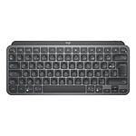 Un clavier confortable pour une frappe nette et sans bavureLe clavier Logitech MX Keys Mini offre un confort excellent, pour que vous puissiez l''utiliser de nombres heures sans aucun problème. Ce clavier arbore des touches concaves, épousant parfaitement la forme de vos doigts, pour une meilleure p...