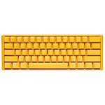 Ducky Channel One 3 Mini Yellow Cherry MX Red