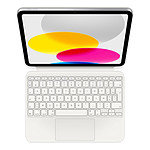 Apple Magic Keyboard Folio iPad 2022 Blanc FR MQDP3F A
