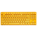 Ducky Channel One 3 TKL Yellow Cherry MX Speed Silver
