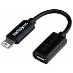 StarTech.com Adaptateur Apple Lightning vers Micro USB B - M/F