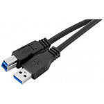 Câble USB 3.0 (A/B) Noir - 5m