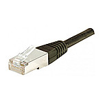 Câble Ethernet RJ45 Cat 5e FTP Noir - 0,3 m