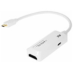 Real Cable Adaptateur iPlug-MHL blanc - micro USB / HDMI