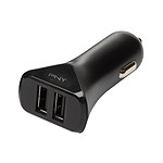 PNY Chargeur allume cigare double USB - 3,4 A