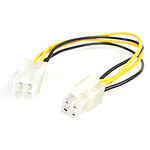 StarTech.com Rallonge d'alimentation processeur P4 - 20 cm