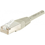Câble Ethernet RJ45 Cat 5e FTP Gris - 2 m