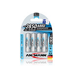 Ansmann Piles rechargeables AA 2850mAh x4