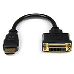 Adaptateur HDMI vers DVI-D - 20 cm