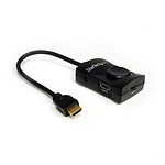 StarTech.com Répartiteur vidéo HDMI 2 ports avec audio