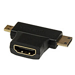 StarTech.com Adaptateur HDMI (F) vers HDMI Mini (M) / Micro (M)