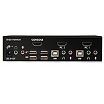 KVM StarTech.com Commutateur KVM HDMI USB 2 ports avec audio - Autre vue