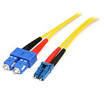 StarTech.com Câble fibre optique LC/SC duplex monomode - 1 m