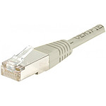 Câble Ethernet RJ45 Cat 5e UTP Gris - 15 m