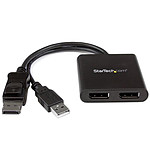 StarTech.com Hub MST DisplayPort 1.2 vers DisplayPort - 2 ports