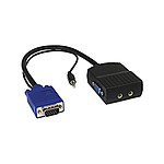 StarTech.com Répartiteur vidéo 2 ports VGA avec audio