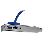 Câble USB StarTech.com Adaptateur USB 3.0 IDC 20 broches vers plaques à 2 ports USB internes - Autre vue