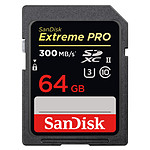 SanDisk SDHC Extreme PRO UHS-II U3 64 Go