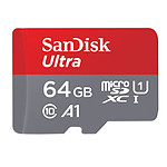 SanDisk Ultra Android microSDXC pour APN 64 Go + Adaptateur SD