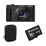 Sony DSC-HX99 + Carte microSD Verbatim 32 GO + Etui Cullmann Lagos Compact 300