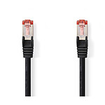 Câble RJ45 NEDIS Câble RJ45 catégorie 6 U/UTP 0.25 m (Noir) - Autre vue