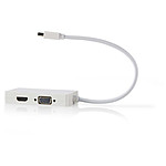 Câble DisplayPort NEDIS Adaptateur Mini-DisplayPort vers HDMI, DVI et VGA (Mâle/Femelle) - Autre vue
