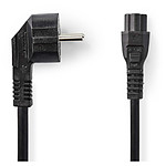 NEDIS Câble d'alimentation tripolaire noir - 3 mètres