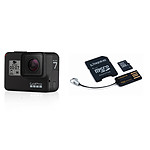 GoPro Hero7 Black + microSDHC Kingston 32 Go + Adaptateur SD et USB