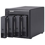 Serveur NAS QNAP TR-004 - Boitier d'extension RAID 4 baies + 2 x Western Digital WD Red Plus 4 To - 256 Mo - Autre vue