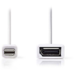 NEDIS Câble Mini DisplayPort mâle vers DisplayPort femelle