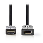 NEDIS Rallonge HDMI haute vitesse avec Ethernet Noir (3 mètres)