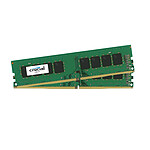 Crucial 8 Go (2 x 4 Go) DDR4 2666 MHz CL19 SR